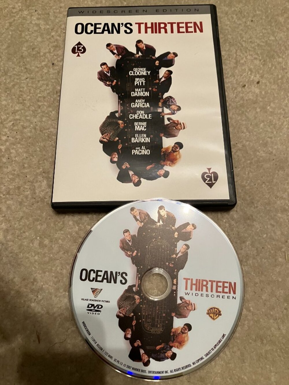 10/$20: Ocean's Thirteen DVD